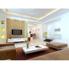 This idea works best in the living or the dining area. Living Room False Ceiling Designing In Choolaimedu Chennai S Velu And Co Id 10368230262