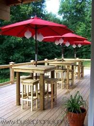 Pub Table Outdoor Ideas On Foter Diy Outdoor Patio Deck Party