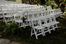 White Wood Folding Chair Available To Rent On Goodshuffle Wedding Rentals Decor Wedding Rentals Wood Folding Chair