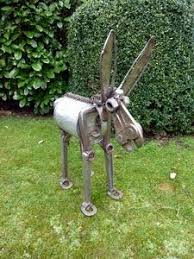 Schrottskulpturen Ulla Bruske Startseite Altmetallkunst Metallkunstprojekte Schrottplatzkunst