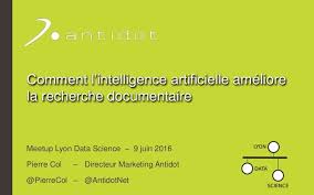 Comment L Intelligence Artificielle Ameliore La Recherche Documentaire Recherche Documentaire Documentaire Intelligence Artificielle