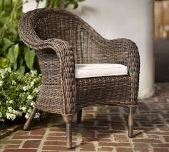 Torrey All Weather Wicker Dining Armchair Espresso Wicker Dining Armchair Wicker Dining Chairs Wicker Chairs