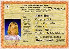 Former / expired student visa permit. Permit Pekerja Asing 2018 Sang Hook