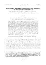 Literatur koleksi umum ini merupakan literatur yang terdiri dari segala macam buku yang dibuat untuk tingkat pembaca dewasa. Pdf Sorotan Literatur Perbandingan Gagasan Sastera Islami Sayyid Sayyid Abd Al Raziq Dan Mohd Affandi Hassan Amzar Mirwi Academia Edu