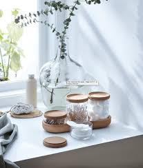 See more ideas about ikea jars, ikea, kitchen organization. Saxbaroga Jars With Lids And Tray Best Ikea Furniture For Small Bathrooms Popsugar Home Uk Photo 11