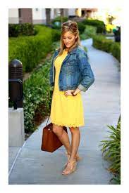 Tips Para Usar Esas Prendas Que Creias Dificiles De Combinar Tizkka Vestidos De Encaje Amarillo Vestidos De Moda Moda