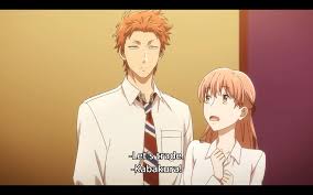 Tarō Kabakura Narumi Momose Wotakoi 1x04 Hard To Love Anime Otaku