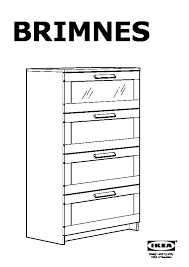 Chest of 4 drawers white frosted glass 40cm l x 40cm d x 125cm h in very good condition no visible knocks or stains pls arrange self collection chat to buy Brimnes 4 Drawer Dresser White Ikeapedia
