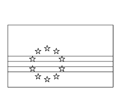 País cabo verde (ingles cape verde) está no lugar/continente áfrica. Desenho Da Bandeira De Cabo Verde Para Colorir Tudodesenhos