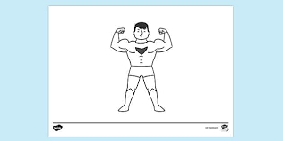They gathered in such large numbers that there was no room. Circus Strong Man Colouring Colouring Sheets