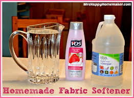 homemade fabric softener mrs happy