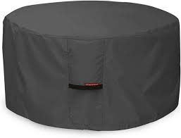 · real people, real service · fast shipping Buy Porch Shield Fire Pit Cover Waterproof 600d Heavy Duty Round Patio Fire Bowl Cover Black 44 Inch Online In Vietnam B0797k3zb2