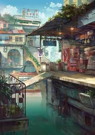 Station By Feigiap On Deviantart Anime Scenery Animation Art Environment Concept Art