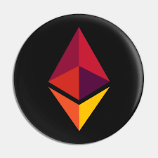Show off your brand's personality with a custom ethereum logo designed just for you by a professional designer. Ethereum Logo Colorful Ethereum Logo Pin Teepublic De