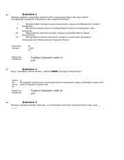 Menunjukkan dasar pemikiran kita, sehingga tidak hanya mengesankan kita menulis tanpa dasar, atau sumber terpercaya. Titas Quiz7 Docx Question 1 Manakah Antara Penyataan Dibawah Yang Bukan Menunjukkan Kesan Globalisasi C Bantuan Yang Bersifat Kebajikan Untuk Menolong Course Hero