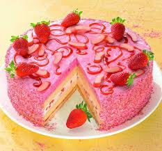 Rhabarber Joghurt Torte Rezept Joghurttorte Torten Rezepte Kuchen Und Torten