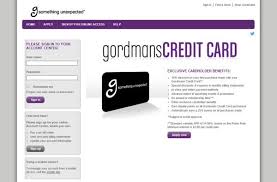 Gordmans Credit Card Login To Access Online Account Pre Approved Credit Cards Credit Card Payment Credit Card