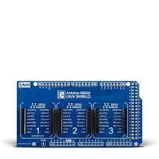 The arduino mega is a microcontroller board based on the atmega1280 ( datasheet ). Arduino Mega Click Shield Mikroelektronika