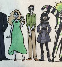 #beetlejuice #beetlejuicecartoon #80scartoons #stevenouimette @alysontheother @tarastrong @sttabitha #rogerdunn #elizabethhanna #johnstocker #hadleykay. Carys Bowen Beetlejuice Main Cast Character Designs