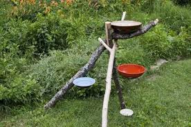 This decoration can also enhance the backyard look. Diy Bird Bath Water Park Backyard Projects Birds And Blooms