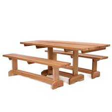 Lifetime folding picnic tables are designed for a quick and convenient picnic setup. All Things Cedar 8 Person Patio Picnic Table Set Mt70 3 Rona