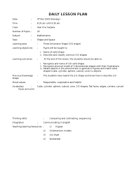 Rph ini mengenai deria rasa iaitu masam, manis, pahit dan sebagainyafull description. Contoh Rancangan Pengajaran Harian Matematik Shape Teaching Method