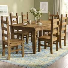 7pc avon oval dinette kitchen dining room table with 6 chairs in saddle brown ebay. 6 Seater Dining Table Sets You Ll Love Wayfair Co Uk