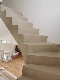 Kit habillage escalier leroy merlin. Scal In Magnifique Escalier A Paillasse Deux Quart Tournant En Beton Cire Vernis Mat Couleur Sofia Original Ander Escalier Beton Cire Escalier Beton Escalier