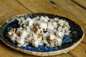 Use up leftover chicken in this rustic soup with garlic cream and cheesy scones on the side, from bbc good food. A Thanksgiving Feast With A Mold Called Koji