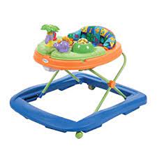 Amazon Com Safety 1st Dino Sounds N Lights Discovery Baby Walker With Activity Tray Baby Walkers Baby