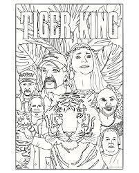 You will need a pdf reader to view these files. I Made The Ultimate Tiger King Coloring Page For The Internet To Enjoy Tigerking