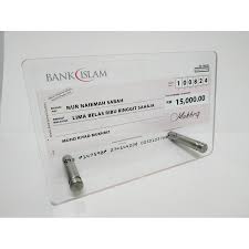 We have grown to become one of the nation's… Mock Up Cheque Cek Full Colour Bank Islam
