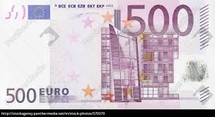 Wegen dieses vorteils der 500 euro scheine gewinnt diese banknote an wert für kriminelle. 500 Euro Schein Lizenzfreies Bild 570379 Bildagentur Panthermedia