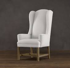 979 Belfort Dining Chair Very Comfortable Perennials Linen In White Dimensions Overall 28 Wingback Dining Chair Dining Chairs Upholstered Dining Chairs