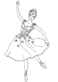 Download or print the image below. Cute Ballerina Coloring Pages Ideas Free Coloring Sheets Barbie Coloring Pages Dance Coloring Pages Barbie Coloring