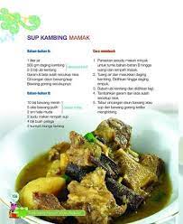 Dan ada pelbagai cara che mat baca untuk menjadikan kuahnya pekat, ada tu dicampur dengan kentang yang direbus. Resepi Sup Kambing Berempah Resepimyresepi Boloit Com