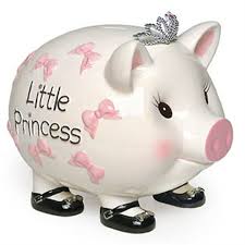 Mud Pie Giant Princess Bank Trendy Baby Gifts Personalized Gifts For Kids Piggy