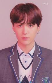 Scan Love Yourself Answer Photocard Suga C Guwoljk Bts Concept Photo Min Yoongi Bts Photocard