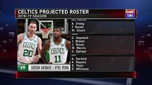 Hayward Irving And Bostons Depth Nba Com