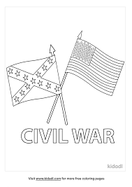 Choose from thousands of confederate flag designs which are printed on maple wood and designed to give your wall a rustic look. American Civil War Flag Coloring Pages Free World Geography Flags Coloring Pages Kidadl