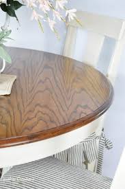 How To Strip Old Paint An Oak Table Makeover Timeless Creations In 2020 Oak Table Painted Kitchen Tables Painted Oak Table