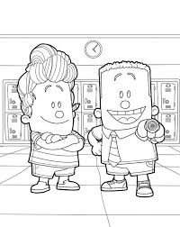 George And Harold From Captain Underpants Coloring Pages In 2020 Captain Underpants Coloring Pages Coloring Pages Inspirational
