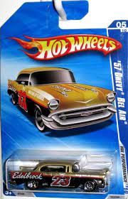 2010 Hot Wheels 1957 Chevy Bel Air Edelbrock Hw Performance Kmart Hotwheels Chevrolet Hot Wheels Toys Hot Wheels Garage Mattel Hot Wheels