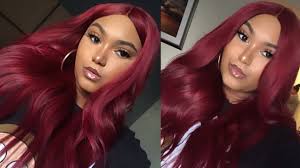 Burgundy and deep green if you dye your hair red and green, it can easily look like you're celebrating christmas 12. Hair Transformation From Black To Banggin Burgundy Youtube