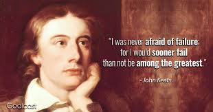 They beat on black, beat on white beat on everything don't get it right beat on you, beat on me, beat on love. 25 John Keats Quotes That Will Appeal To All Your Senses