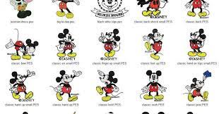 How many disney embroidery designs are there on etsy? Free Machine Embroidery Designs Download Mickey Minnie Mouse 101 Machine Embroidery Designs Projects Sewing Embroidery Designs Embroidery Design Download