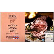 M S Select Farms British Basted Beef Joint Boneless Ocado