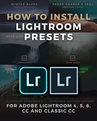 How To Install Lightroom Presets Lightroom Presets Installing Lightroom Presets Lightroom