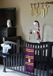Harry Potter Nursery Guest Room Crib Harry Potter Nursery Harry Potter Baby Nursery Harry Potter Room