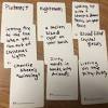 You can use regular white paper, or heavy white cardstock if you have any. 3